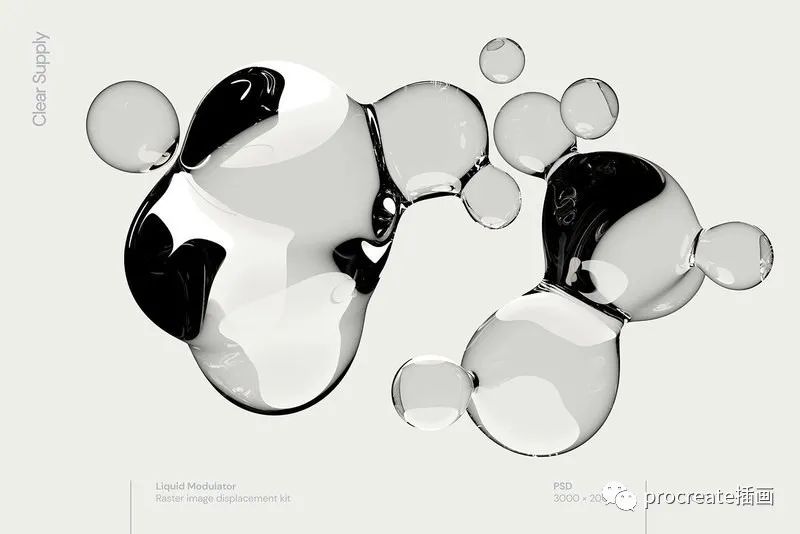 图片[6]-液态水滴动态特效的平面设计素材【0546】-procreatechahua