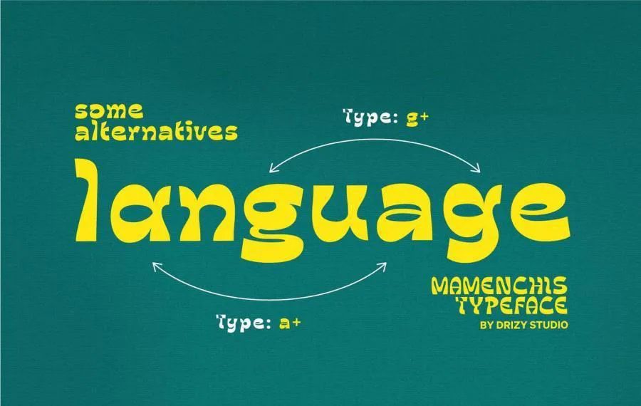 图片[6]-漂亮独特的迷幻风格的英文无衬线字体【0614】-procreatechahua