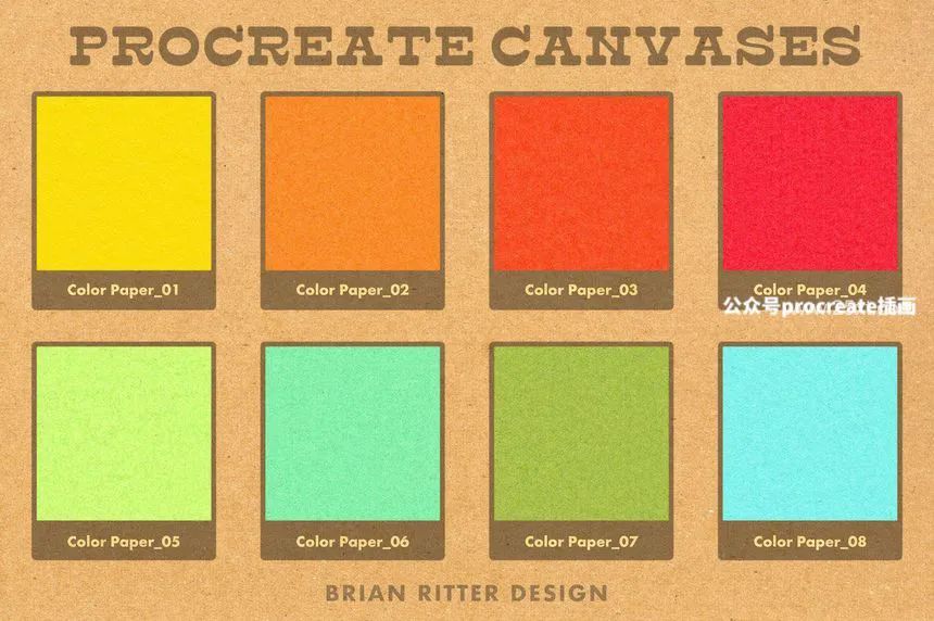 图片[6]-Procreate纸质画笔和Procreate纸质画布素材【0695】-procreatechahua