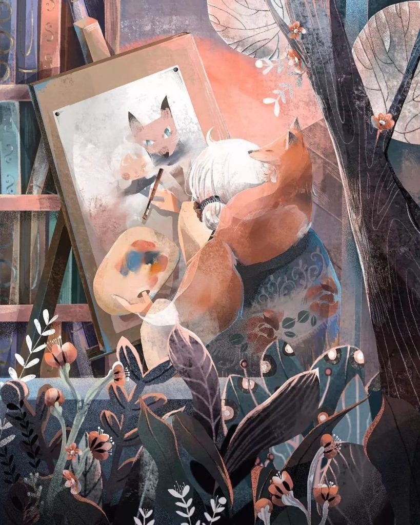 图片[3]-动漫复古厚涂风格procreate教程【0048】-procreatechahua