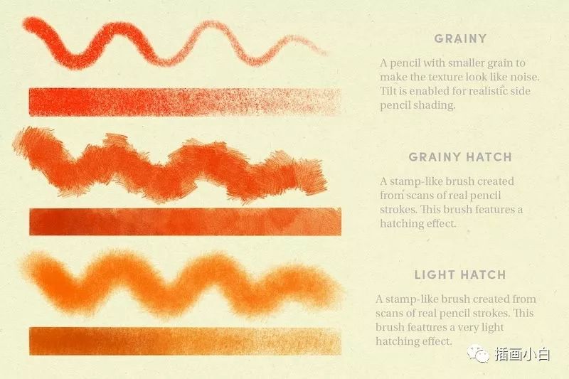 图片[6]-逼真质感的彩色铅笔procreate笔刷+8套色卡【0067】-procreatechahua
