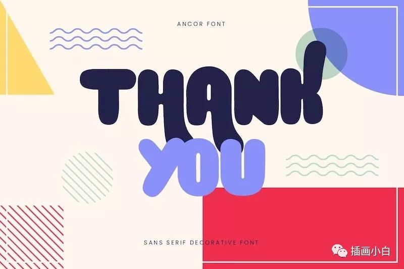 图片[6]-孟菲斯风格的粗体无衬线英文字体【0076】-procreatechahua