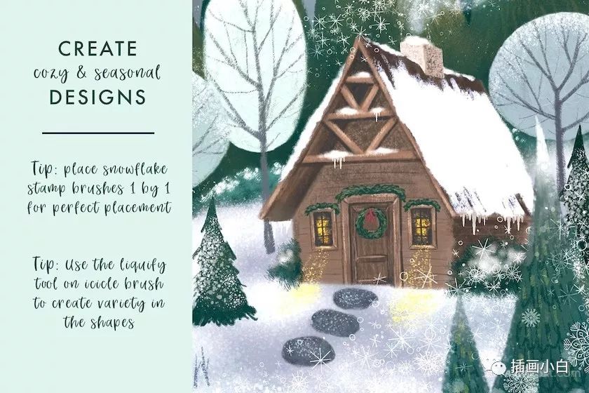 图片[6]-16款雪花procreate笔刷【0082】-procreatechahua