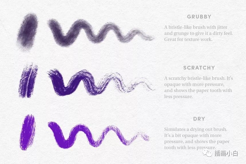 图片[6]-37款水粉颜料Procreate笔刷【0083】-procreatechahua