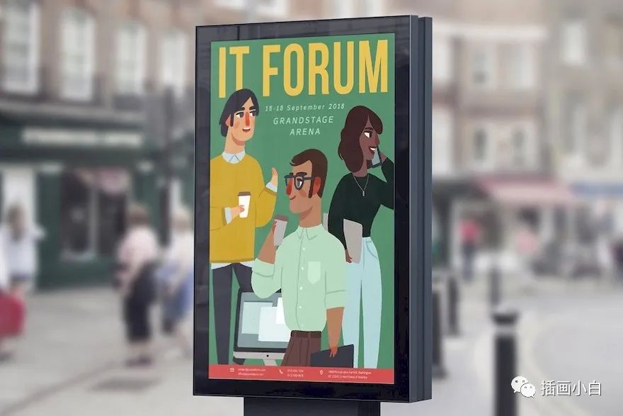 图片[6]-48个时尚人物插画素材分享【0108】-procreatechahua