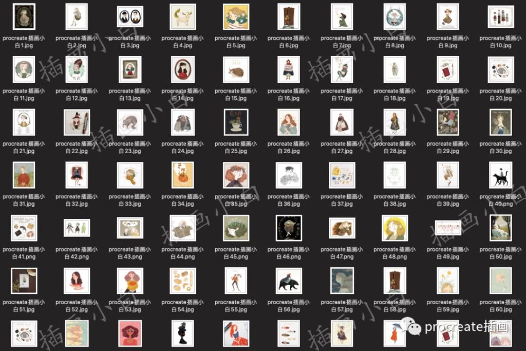 图片[6]-全套Taryn大神复古插画套装（procreate笔刷+色卡+作品集）【0122】-procreatechahua