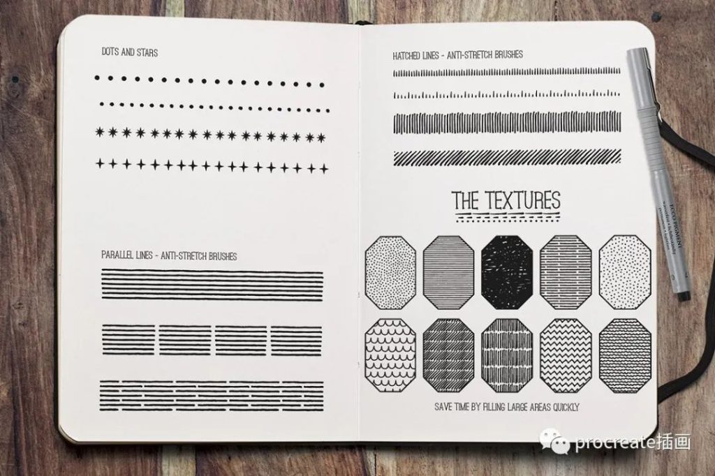图片[6]-素描线条纹理AI笔刷【0172】-procreatechahua