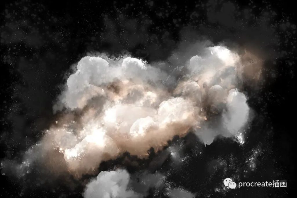 图片[3]-8款云朵涂抹procreate笔刷【0173】-procreatechahua