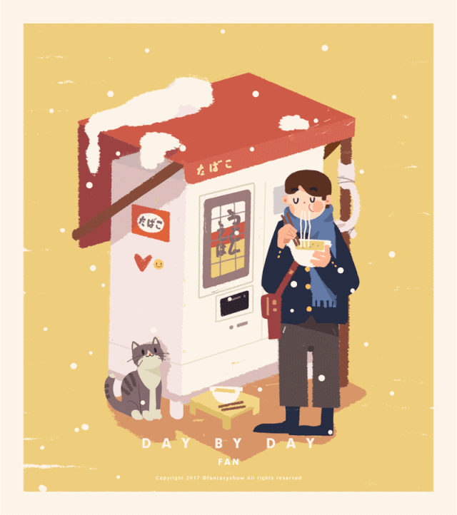 图片[6]-商业插画师Fan日系卡通人物插画作品欣赏分享插画集【0015】-procreatechahua