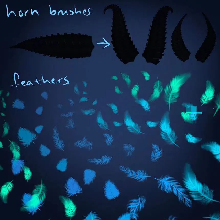 图片[1]-一套动物插画创作的Procreate图案笔刷【0572】-procreatechahua