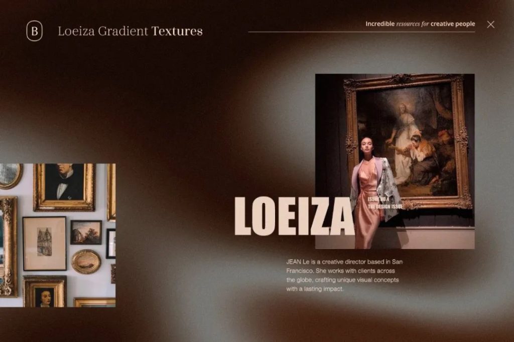 图片[1]-酸性光晕噪点纹理复古渐变色背景图片素材【0593】-procreatechahua