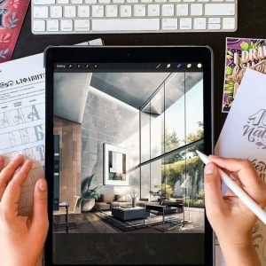 ipad室内设计手绘速成第二期【0595】-procreatechahua