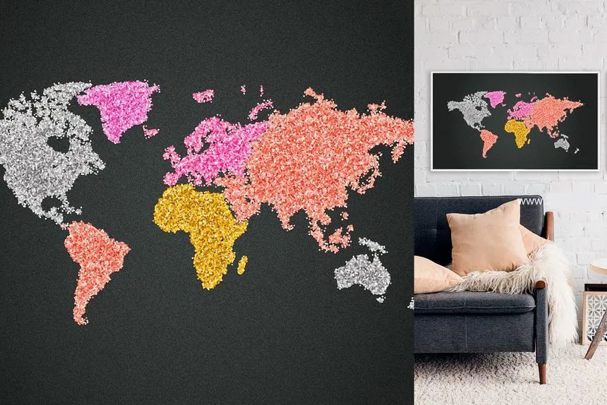 图片[1]-54+款闪粉闪光效果的Adobe Illustrator矢量笔刷【0600】-procreatechahua