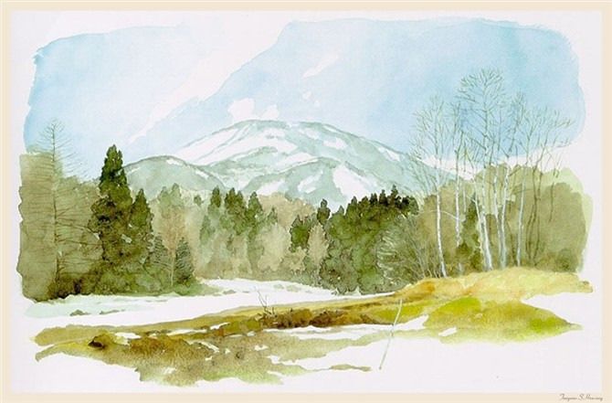 图片[1]-600+张男鹿和雄水彩插画集【0611】-procreatechahua