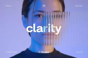 为图片添加透明玻璃叠加效果的ps动作和图层样式模板【0619】-procreatechahua