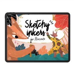 18款适合儿童绘本插画纹理procreate笔刷【0663】-procreatechahua