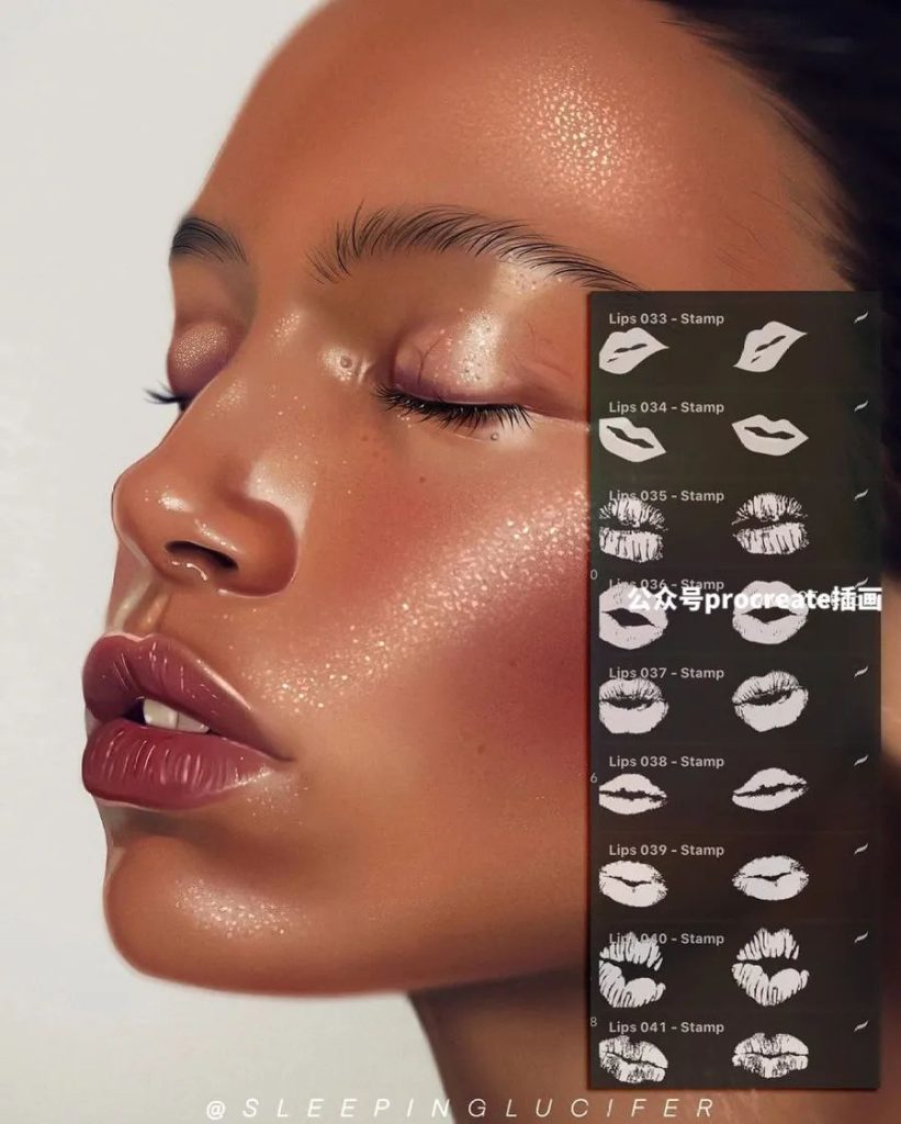 图片[2]-超级赞的Procreate人像厚涂笔刷【0671】-procreatechahua