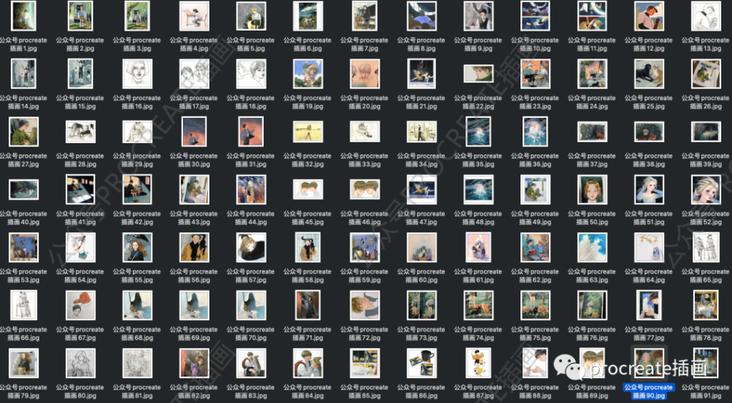 图片[11]-水彩绘画视频+水彩作品集+肌理procreate笔刷套装【0273】-procreatechahua