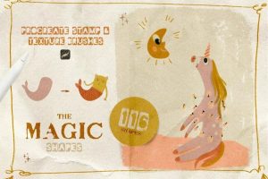 100+款魔幻图案和复古纹理的procreate笔刷【0676】-procreatechahua