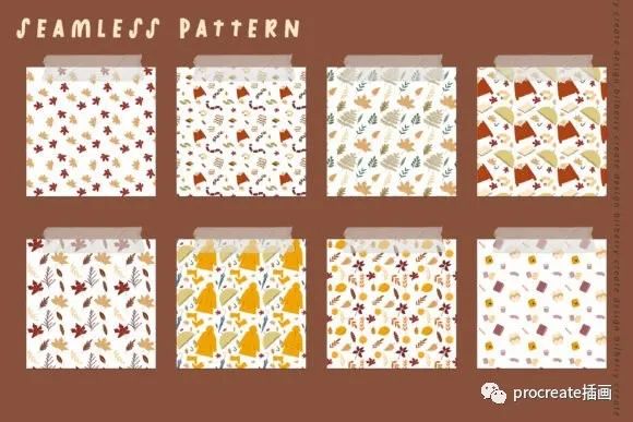 图片[7]-秋天的心情艺术插画素材集【0351】-procreatechahua