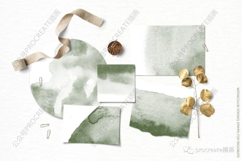 图片[7]-457款水彩印章procreate笔刷【0364】-procreatechahua