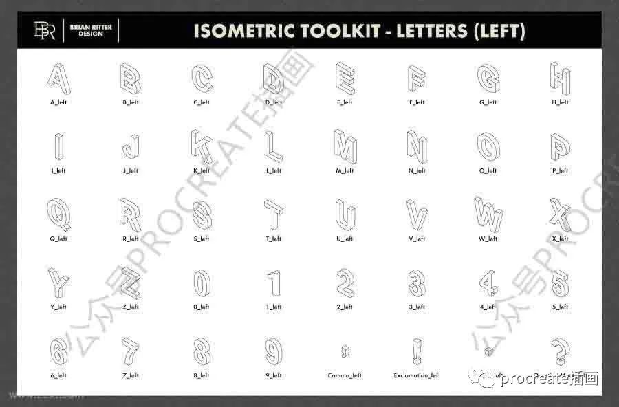 图片[7]-一套320款2.5D图案procreate笔刷【0376】-procreatechahua