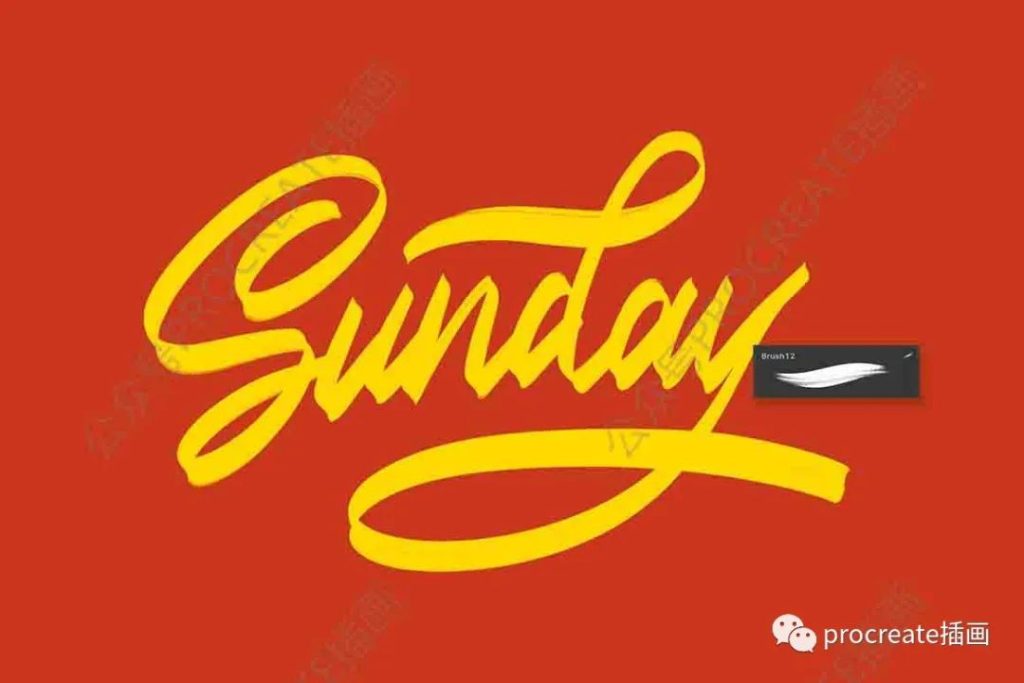 图片[7]-40款Procreate文字笔刷【0380】-procreatechahua