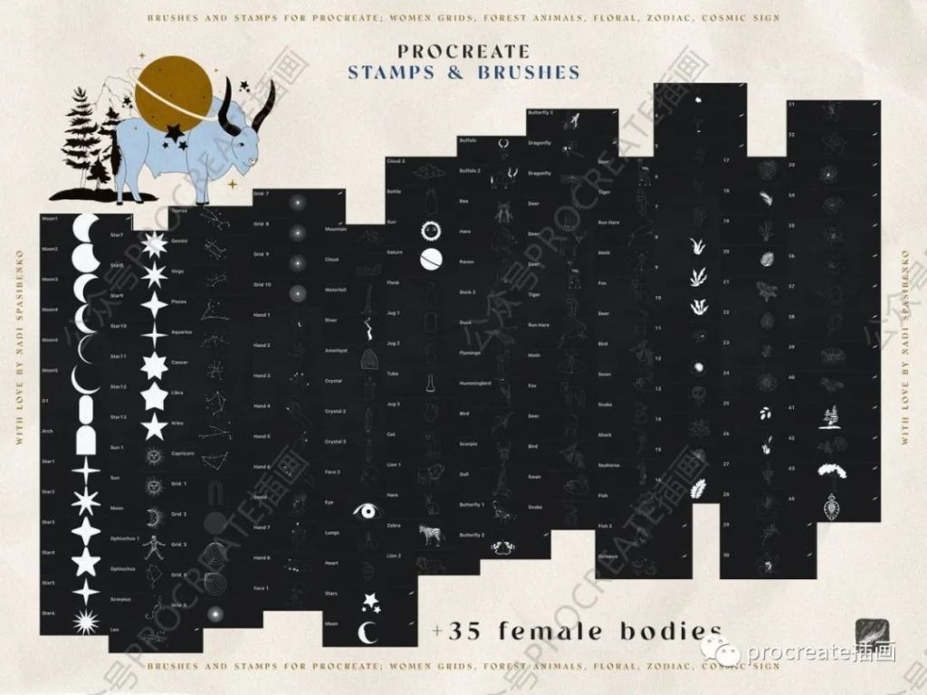 图片[7]-时尚个性ps笔刷合集【0404】-procreatechahua