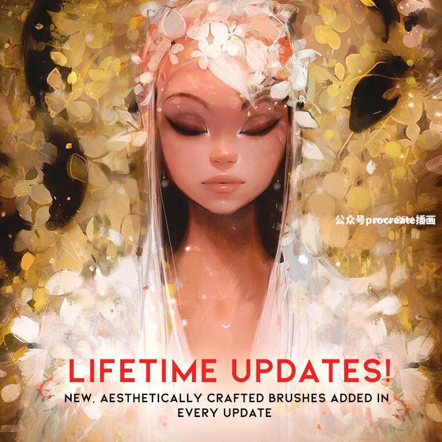 图片[7]-插画师Rossdraws出品的高级ps笔刷素材【0696】-procreatechahua