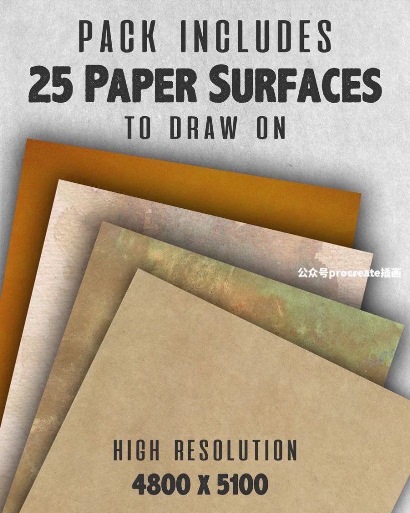 图片[7]-44种艺术大师级碳笔碳粉铅笔素描的Procreate笔刷【0718】-procreatechahua