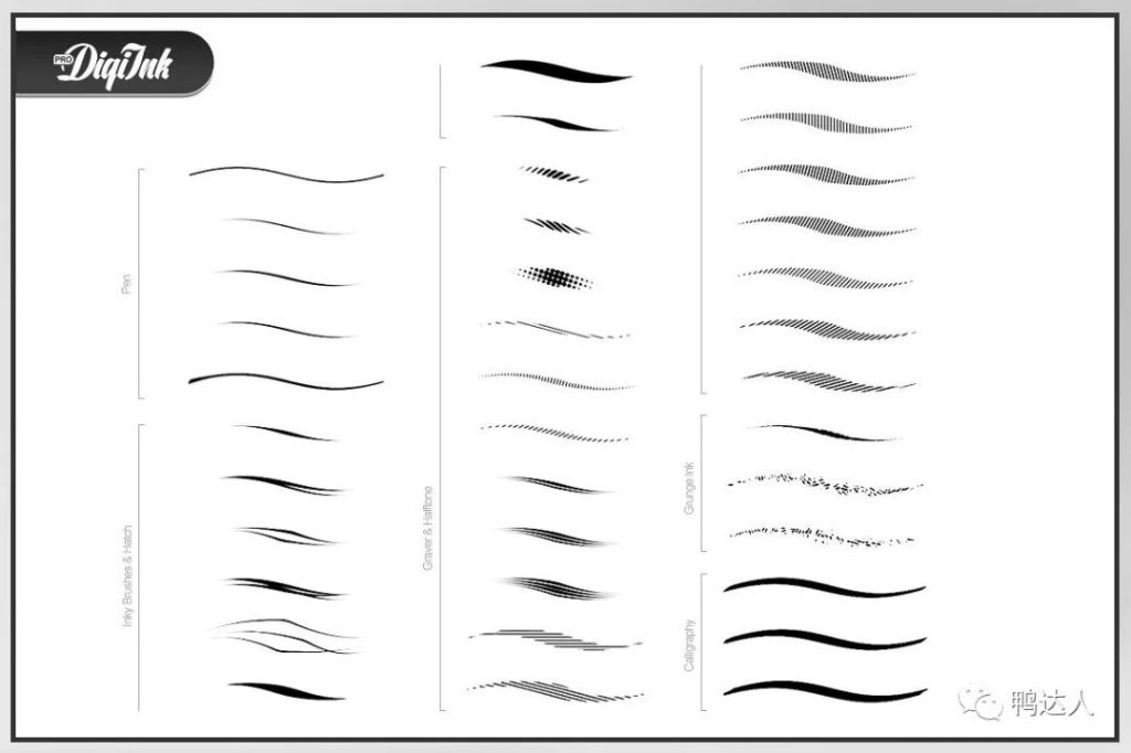 图片[7]-全套油画铅笔水彩钢笔马克笔漫画等质感ps笔刷【0055】-procreatechahua