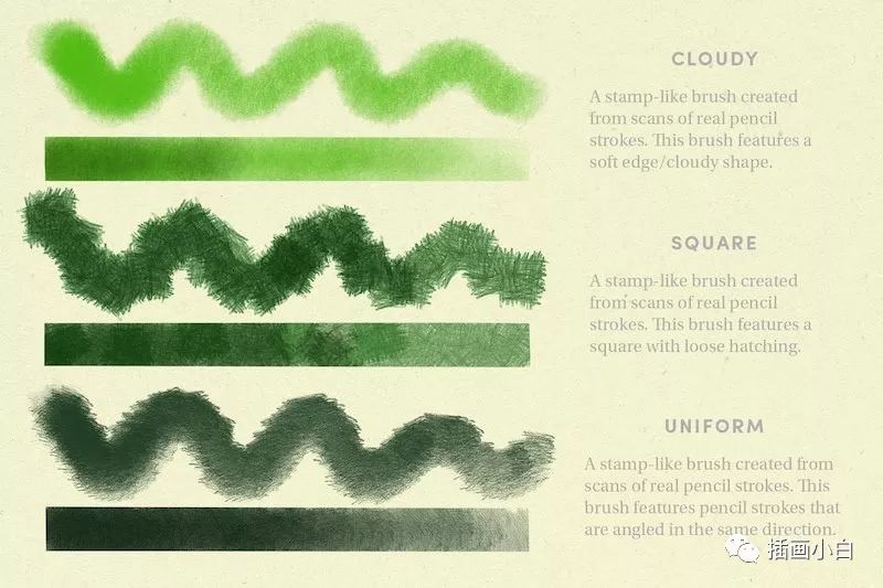 图片[7]-逼真质感的彩色铅笔procreate笔刷+8套色卡【0067】-procreatechahua