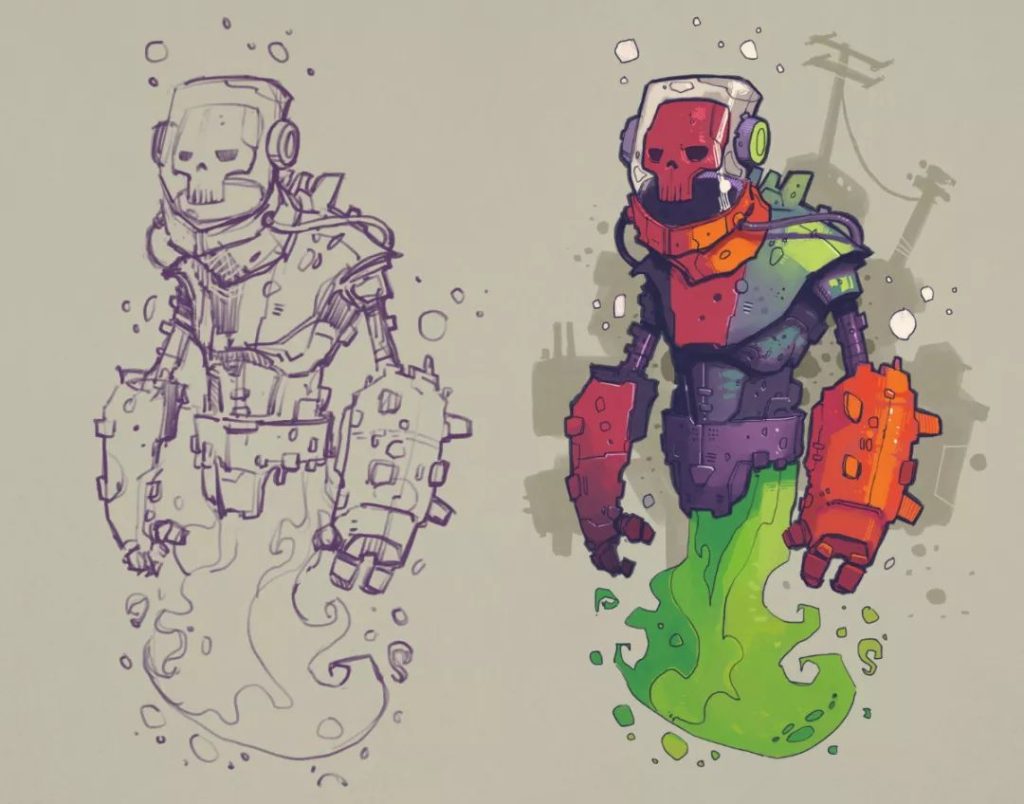 图片[3]-21款手绘插画马克笔水彩墨水笔procreate笔刷【004】-procreatechahua