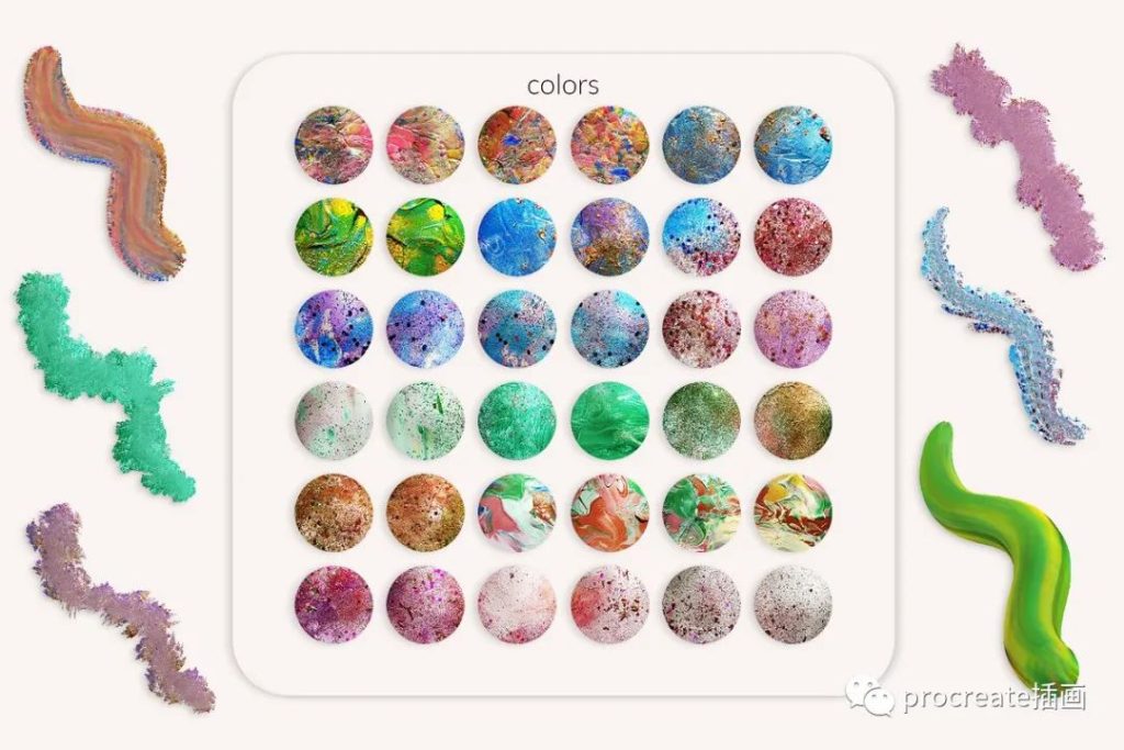 图片[7]-220+款卡通风格多彩调色板笔刷套装【0180】-procreatechahua