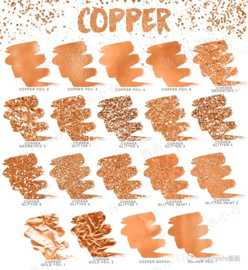 图片[7]-Procreate绘画应用专用金漆笔刷【0185】-procreatechahua