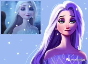 欧美风人像厚涂ipad教程+笔刷+作品集【0211】-procreatechahua