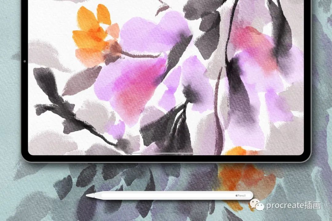 68款完美质感水彩procreate笔刷【0222】-procreatechahua