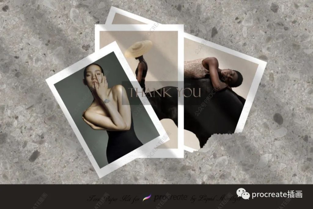 图片[7]-撕纸纹理Procreate笔刷套装【0272】-procreatechahua