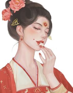 古风头像ipad插画教程【0729】-procreatechahua