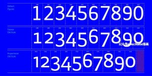 现代极简大方的粗体英文无衬线字体和图标符号字体【0766】-procreatechahua