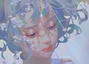 梦幻插画人像教程【0767】-procreatechahua