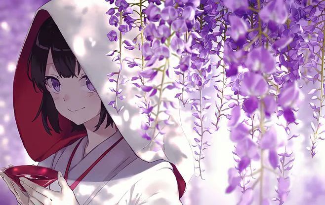 紫藤花procreate笔刷&ps笔刷【0787】-procreatechahua