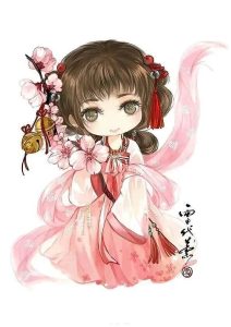 Q版古风水彩ipad插画教程【0815】-procreatechahua