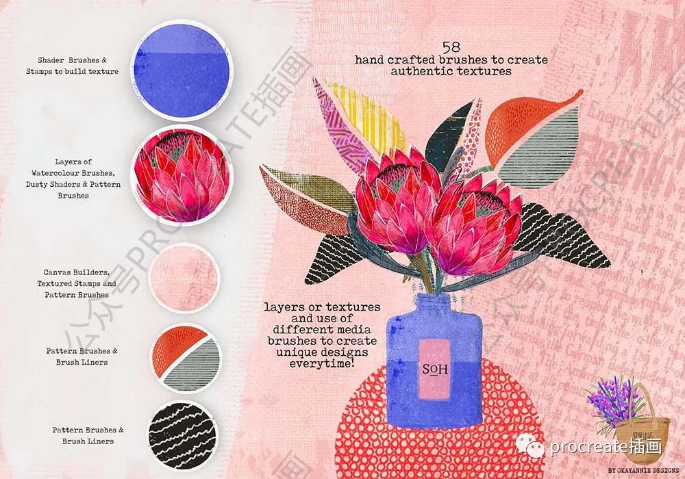 图片[8]-春季绘画纹理Procreate笔刷【0445】-procreatechahua