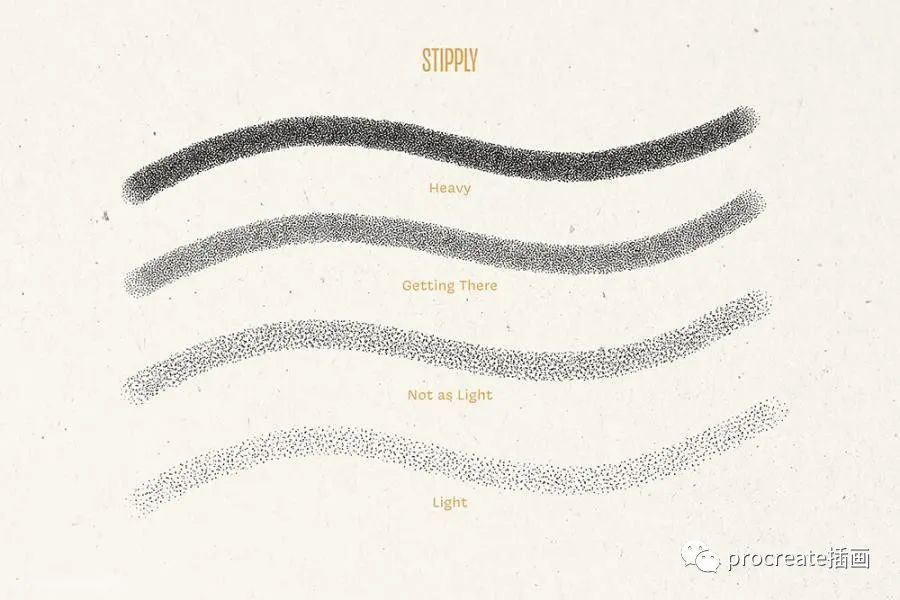 图片[8]-复古画风的Procreate铅笔钢笔记号笔笔刷套装【0519】-procreatechahua