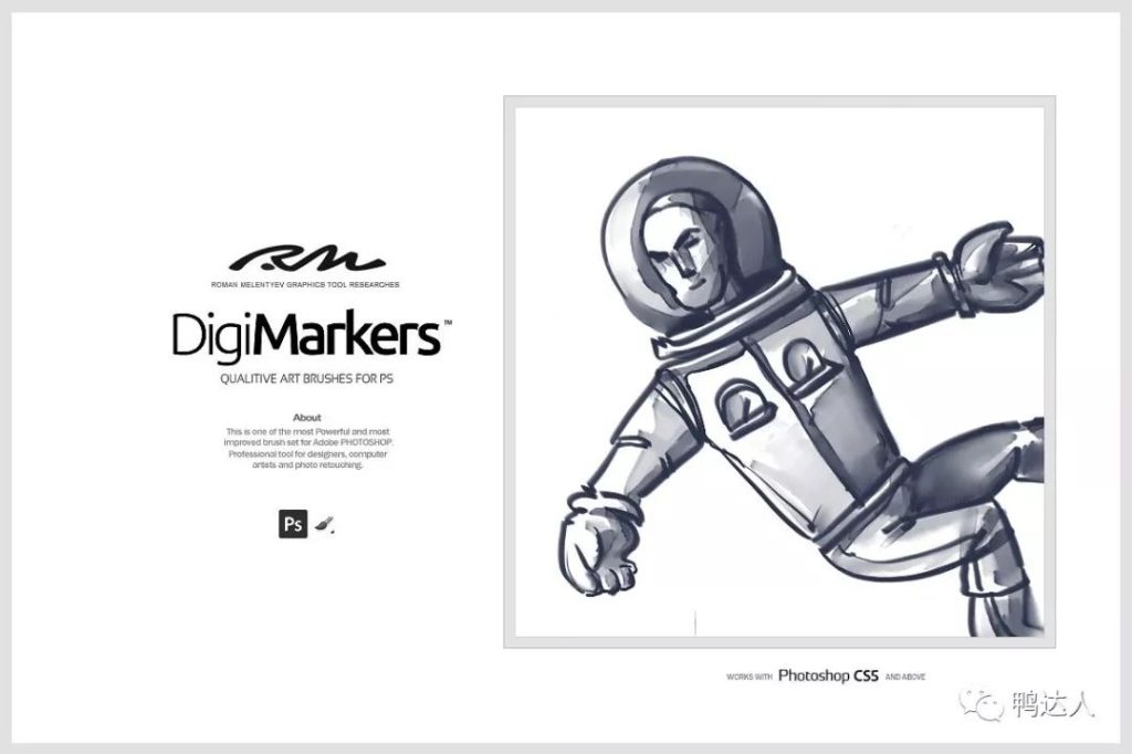 图片[8]-全套油画铅笔水彩钢笔马克笔漫画等质感ps笔刷【0055】-procreatechahua