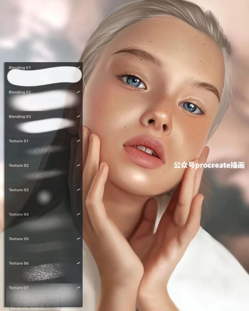 图片[8]-超级赞的Procreate人像厚涂笔刷【0671】-procreatechahua