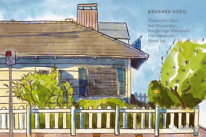 图片[8]-17款适合城市速写的Procreate笔刷【0080】-procreatechahua