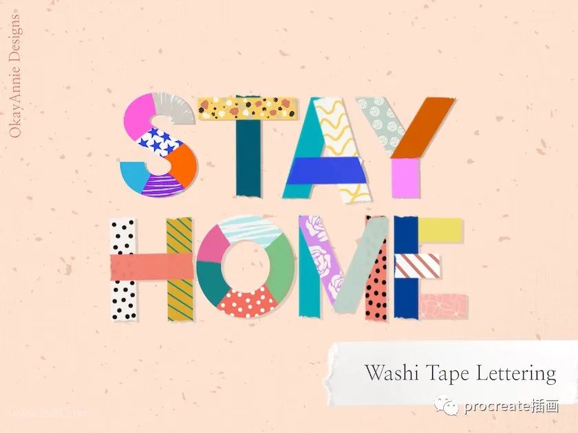 图片[8]-56款纹理图案手帐胶带procreate笔刷【0147】-procreatechahua