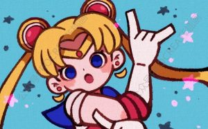 可爱人物头像插画图片临摹素材+可爱漫画procreate笔刷【0288】-procreatechahua